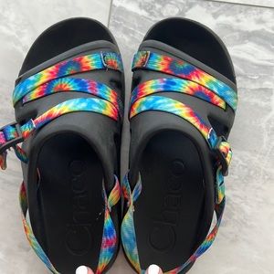 Chaco Kids Tie Dye Sandals (5)